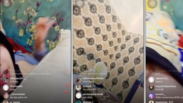 Hijab Cute Live IG Colmek Jia