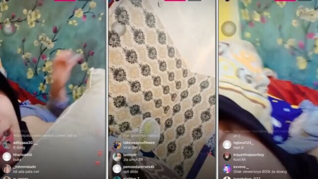 Jia Jilbab Viral Live IG Pamer Body